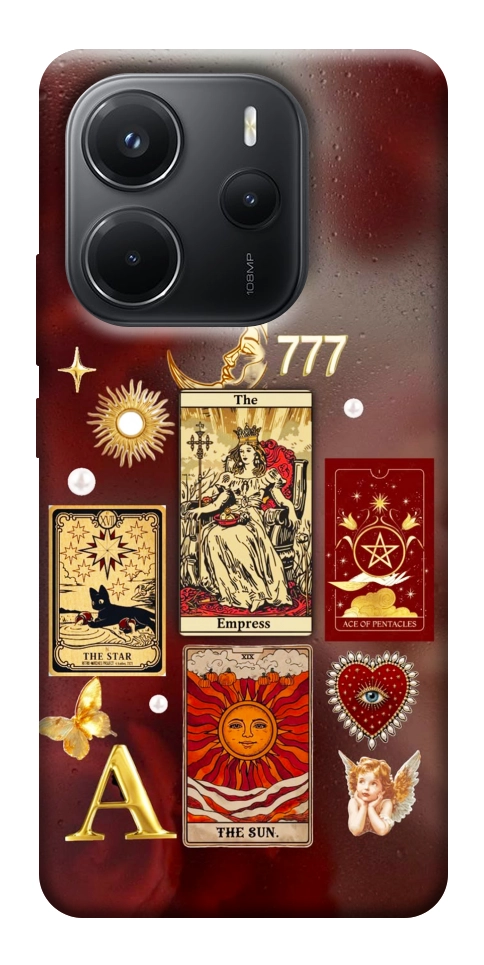 Чехол Red aethtetic для Xiaomi Redmi Note 14 4G (Int. version)