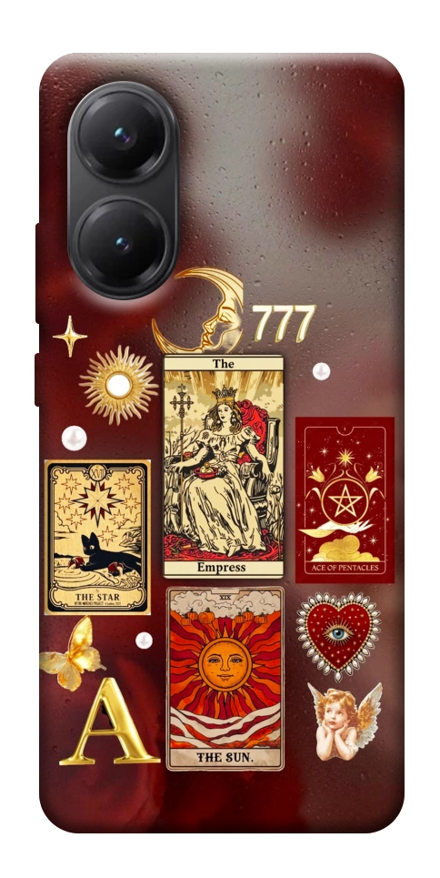 Чехол Red aethtetic для Xiaomi Poco X7 Pro