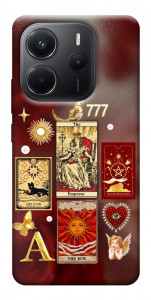 Чехол Red aethtetic для Xiaomi Redmi Note 14 4G (Europe version)