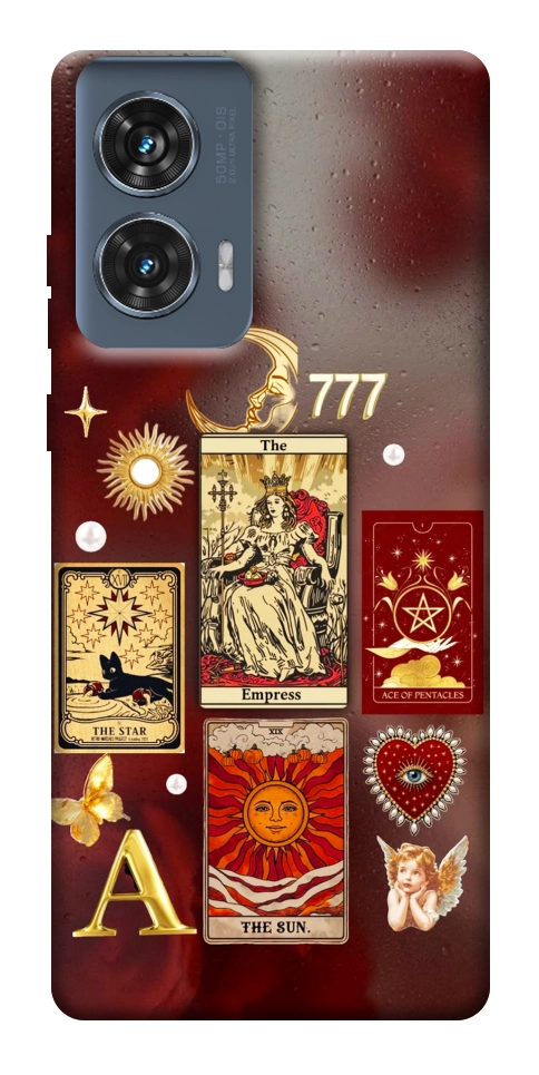 Чехол Red aethtetic для Motorola Edge 50 Fusion