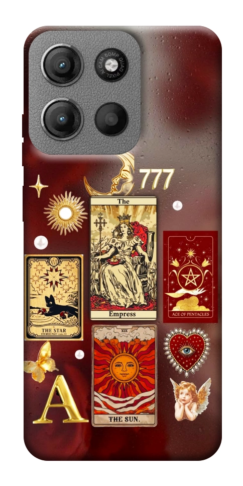 Чехол Red aethtetic для Motorola Moto G15 4G