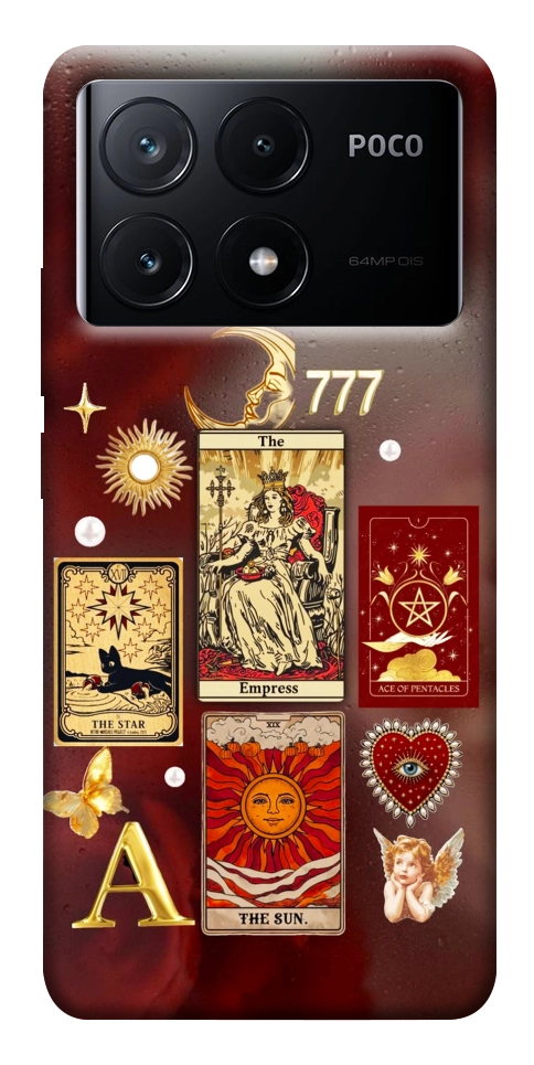 Чехол Red aethtetic для Xiaomi Poco X6 Pro