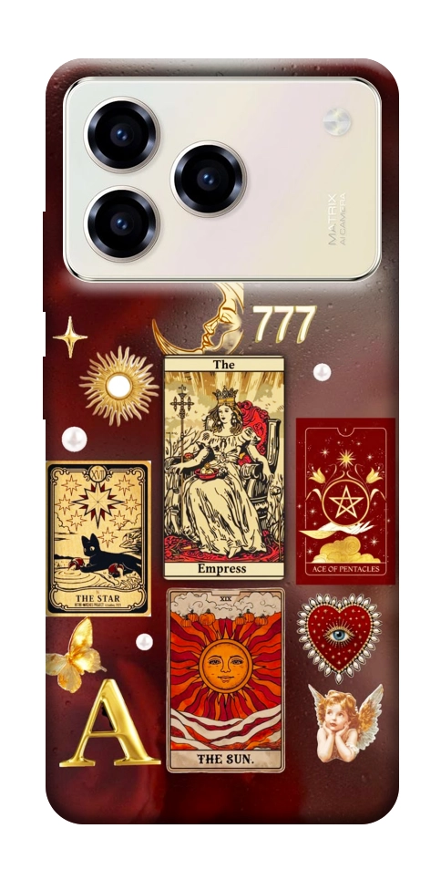 Чехол Red aethtetic для ZTE Blade A76 4G
