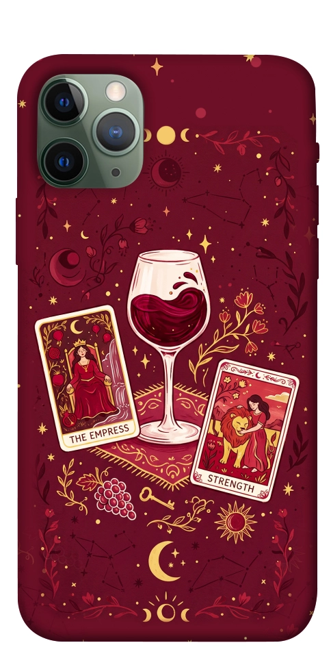 Чохол Wine card для iPhone 11 Pro