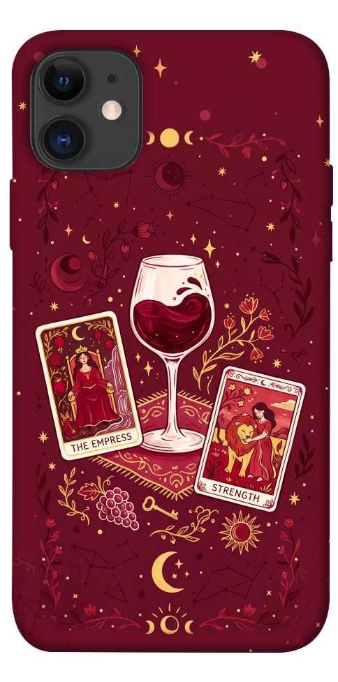Чохол Wine card для iPhone 11