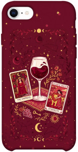 Чехол Wine card для iPhone SE (2020)