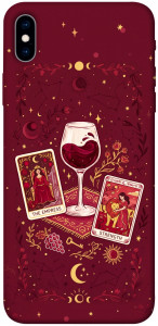Чохол Wine card для iPhone XS Max