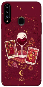 Чехол Wine card для Galaxy A20s (2019)