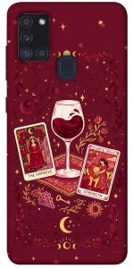 Чехол Wine card для Galaxy A21s (2020)