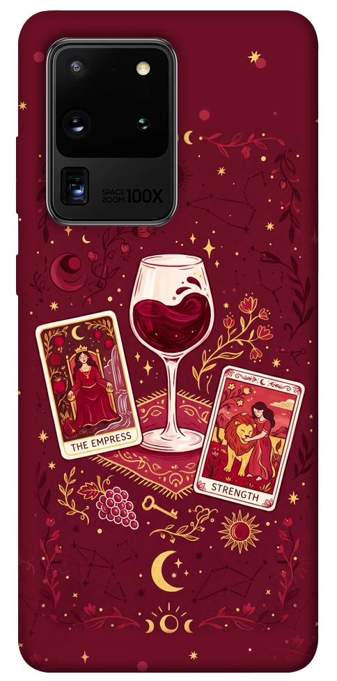Чохол Wine card для Galaxy S20 Ultra (2020)
