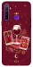 Чохол Wine card для Realme 5