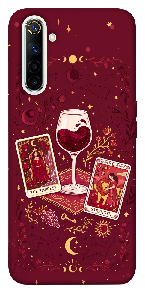 Чехол Wine card для Realme 6