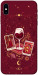 Чехол Wine card для iPhone XS