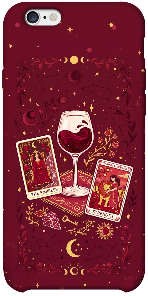 Чохол Wine card для iPhone 6S Plus