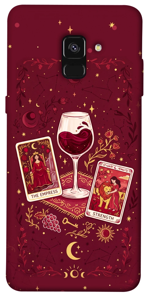 Чехол Wine card для Galaxy A8 (2018)