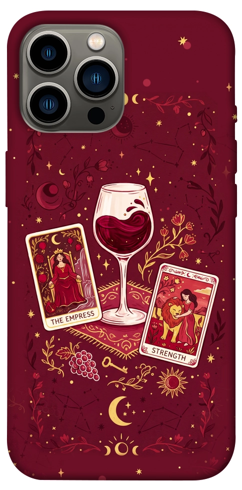 Чохол Wine card для iPhone 12 Pro Max