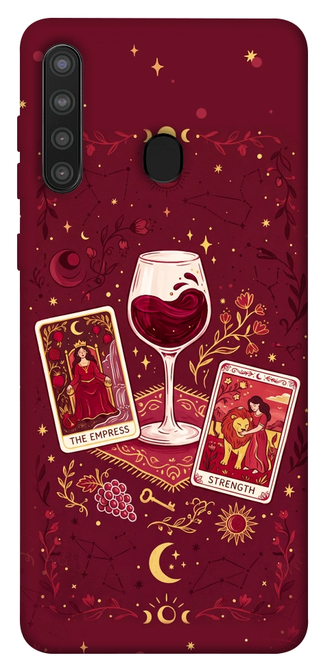 Чохол Wine card для Galaxy A21