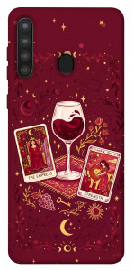 Чехол Wine card для Galaxy A21