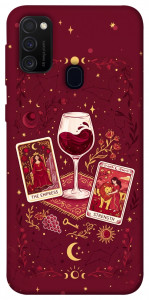 Чохол Wine card для Samsung Galaxy M21
