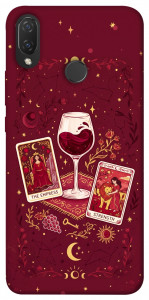 Чохол Wine card для Huawei P Smart+