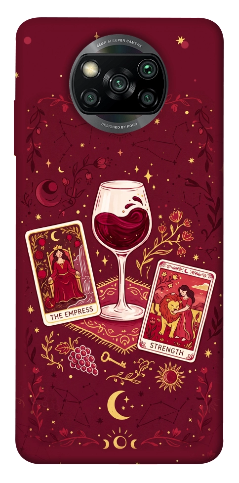 Чохол Wine card для Xiaomi Poco X3 NFC