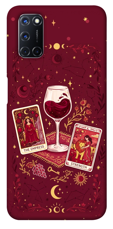 Чехол Wine card для Oppo A92