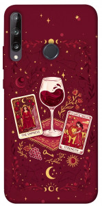 Чохол Wine card для Huawei Y7p