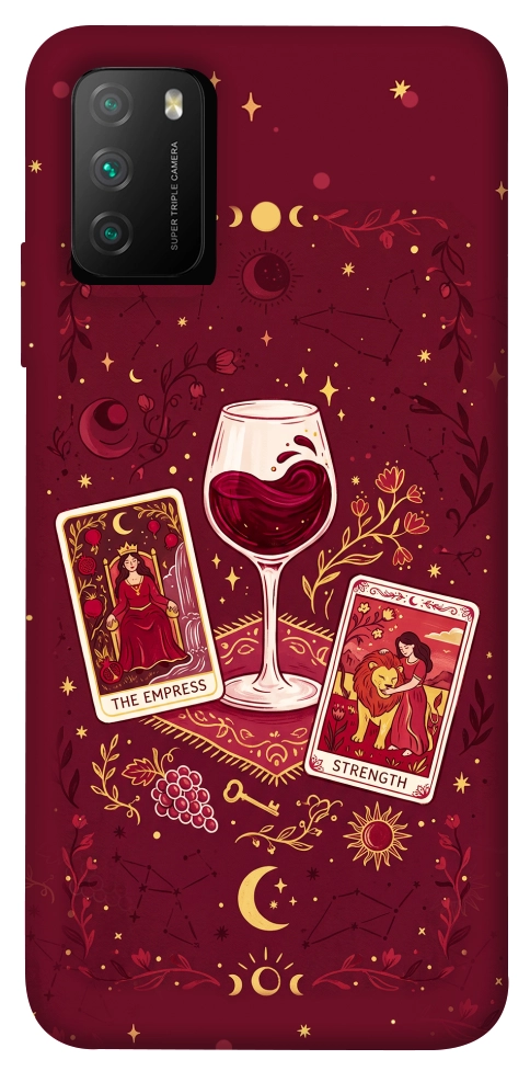 Чехол Wine card для Xiaomi Poco M3