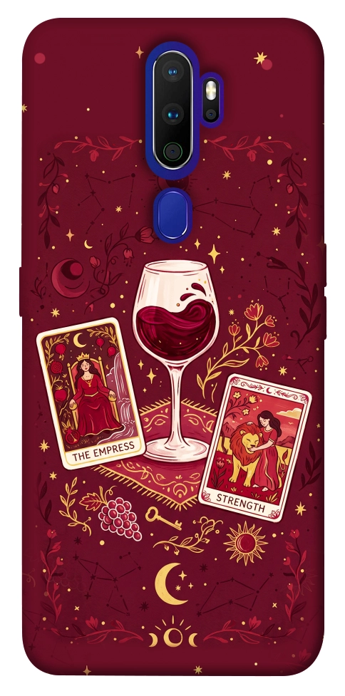 Чохол Wine card для Oppo A9 (2020)