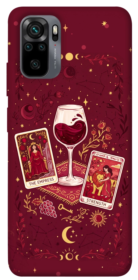 Чехол Wine card для Xiaomi Redmi Note 10