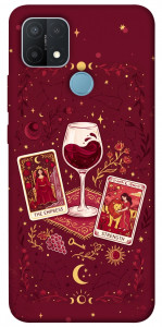 Чехол Wine card для Oppo A15s