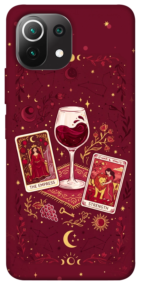 Чехол Wine card для Xiaomi Mi 11 Lite