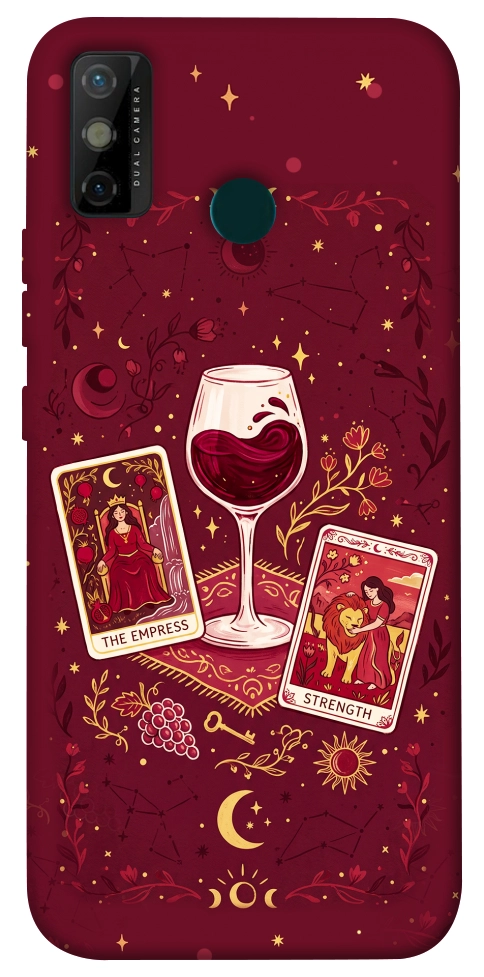 Чехол Wine card для TECNO Spark 6 Go