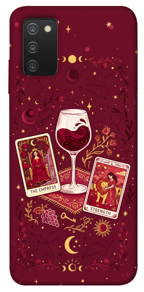 Чехол Wine card для Galaxy A03s