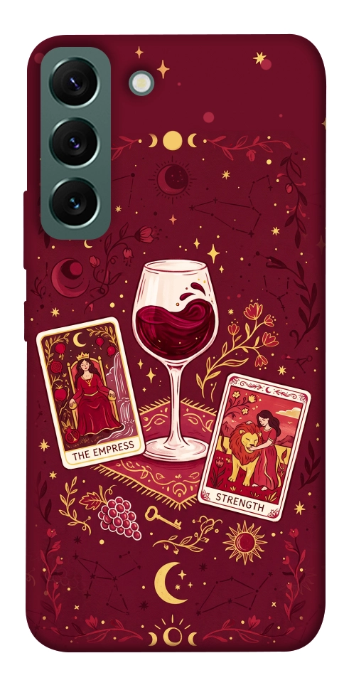 Чохол Wine card для Galaxy S22