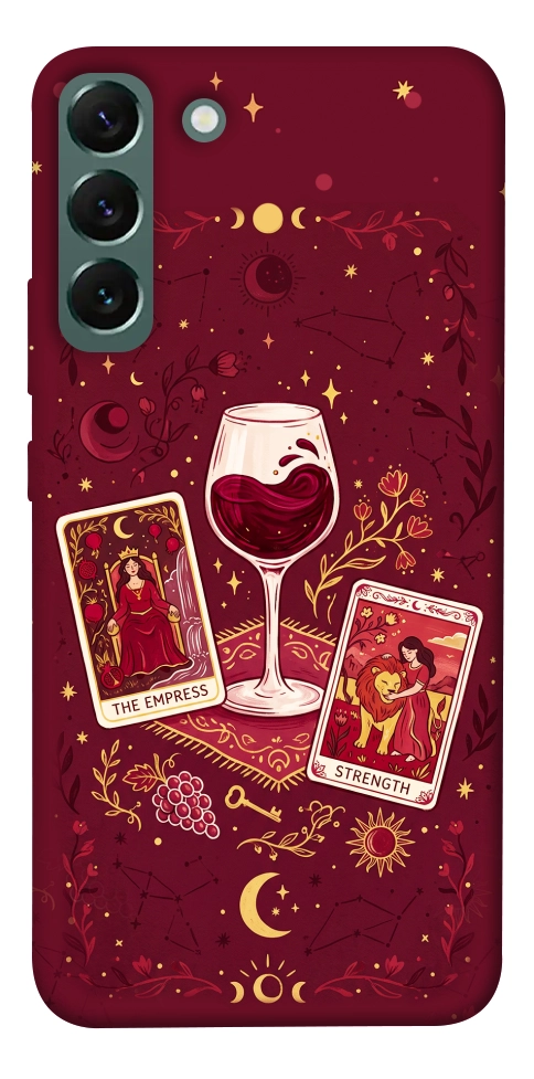 Чохол Wine card для Galaxy S22+