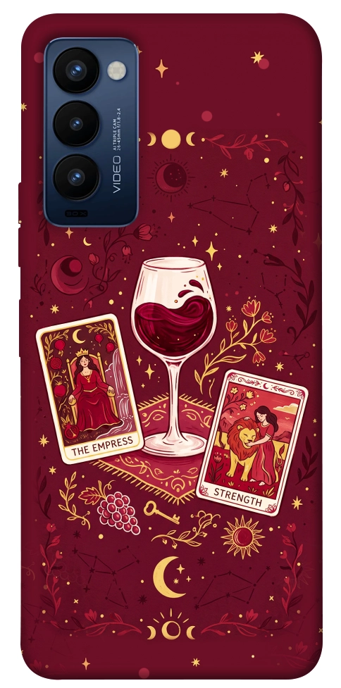 Чехол Wine card для TECNO Camon 18