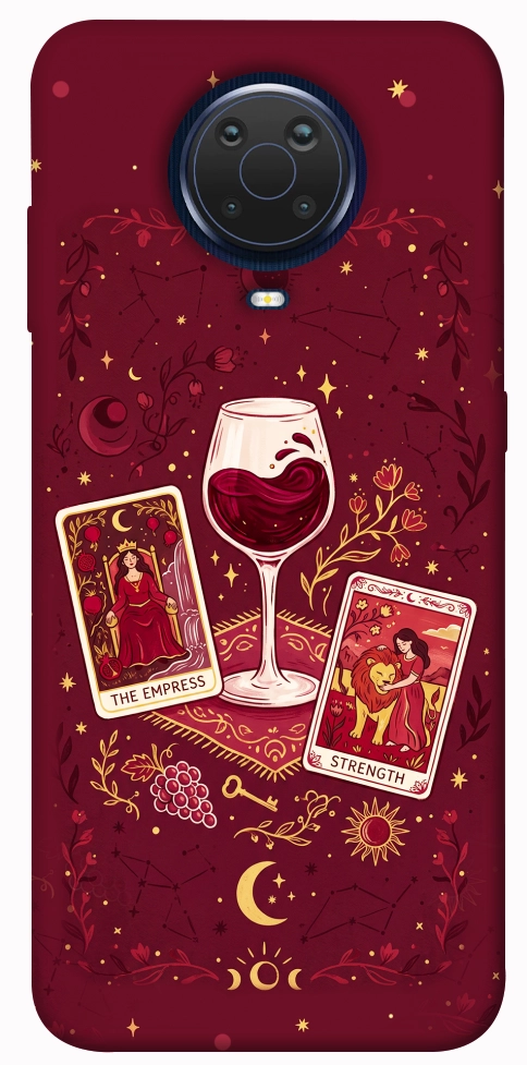 Чохол Wine card для Nokia G20