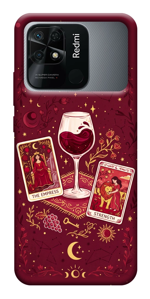 Чехол Wine card для Xiaomi Redmi 10C