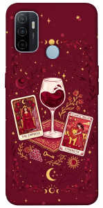 Чехол Wine card для Oppo A33 (2020)