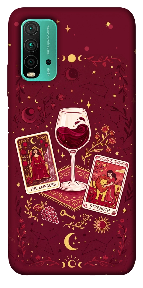 Чохол Wine card для Xiaomi Redmi Note 9 4G