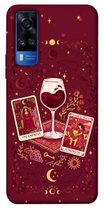 Чехол Wine card для Vivo Y51a