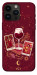 Чохол Wine card для iPhone 14 Pro Max
