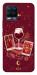 Чехол Wine card для Realme 8