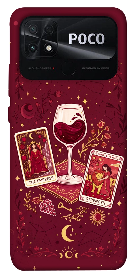Чохол Wine card для Xiaomi Poco C40