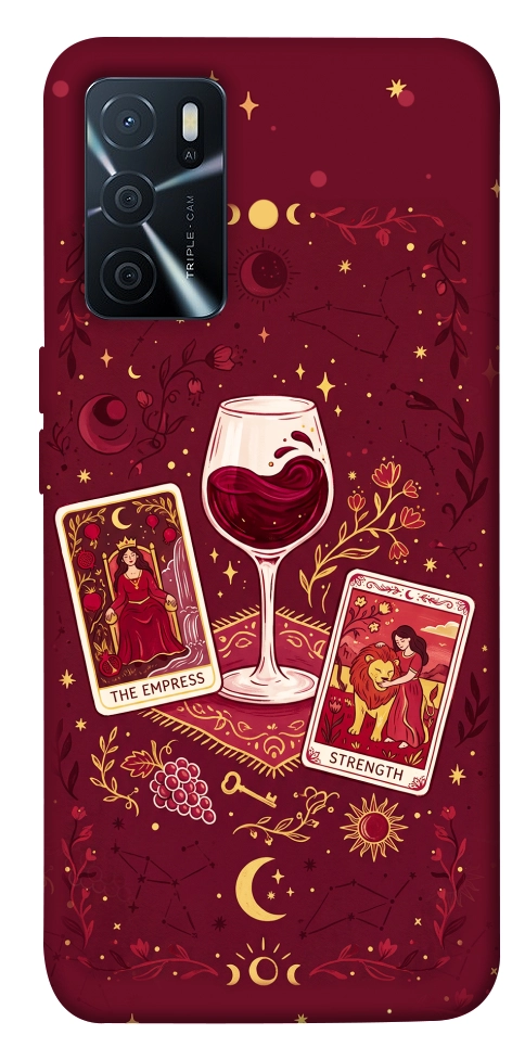 Чехол Wine card для Oppo A16