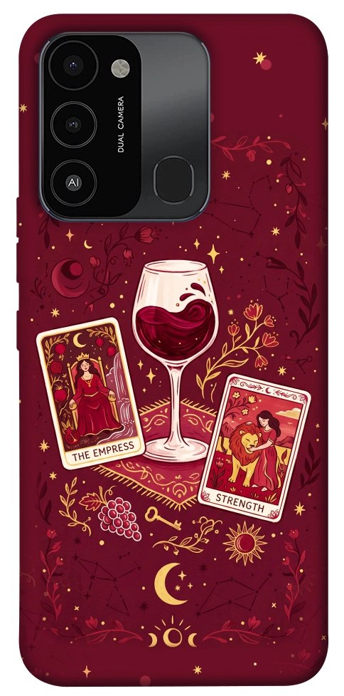 Чехол Wine card для TECNO Spark Go 2022 (KG5m)