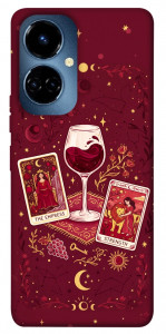 Чохол Wine card для TECNO Camon 19 Pro (CI8n)