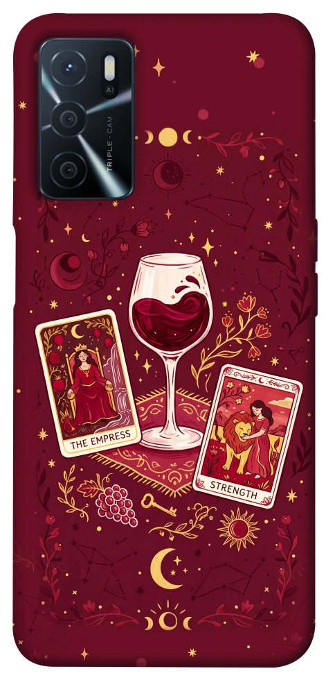 Чохол Wine card для Oppo A54s