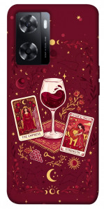 Чохол Wine card для Oppo A57s
